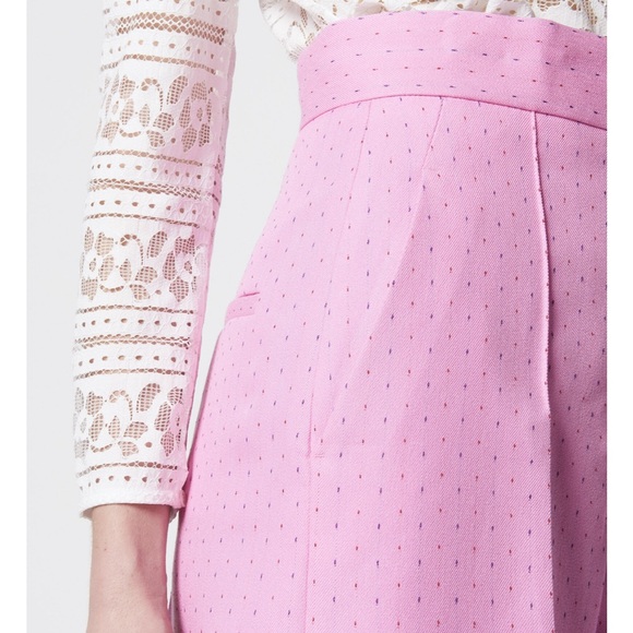 Sandro high waisted tailored trousers, Malabar - Picture 4 of 12